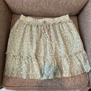 boutique floral skirt